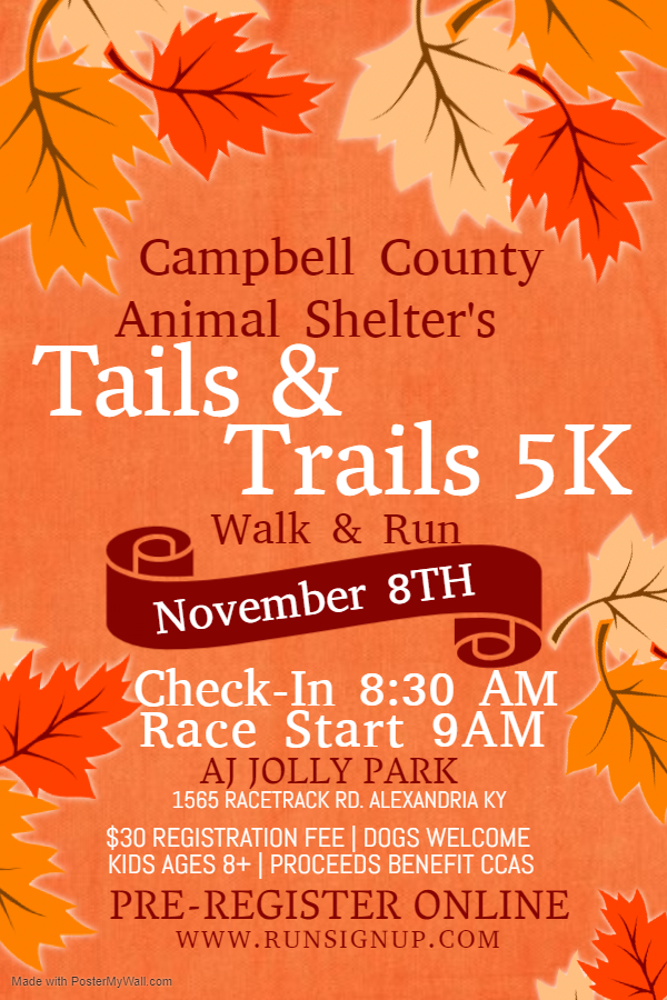 Tails & Trails 5K