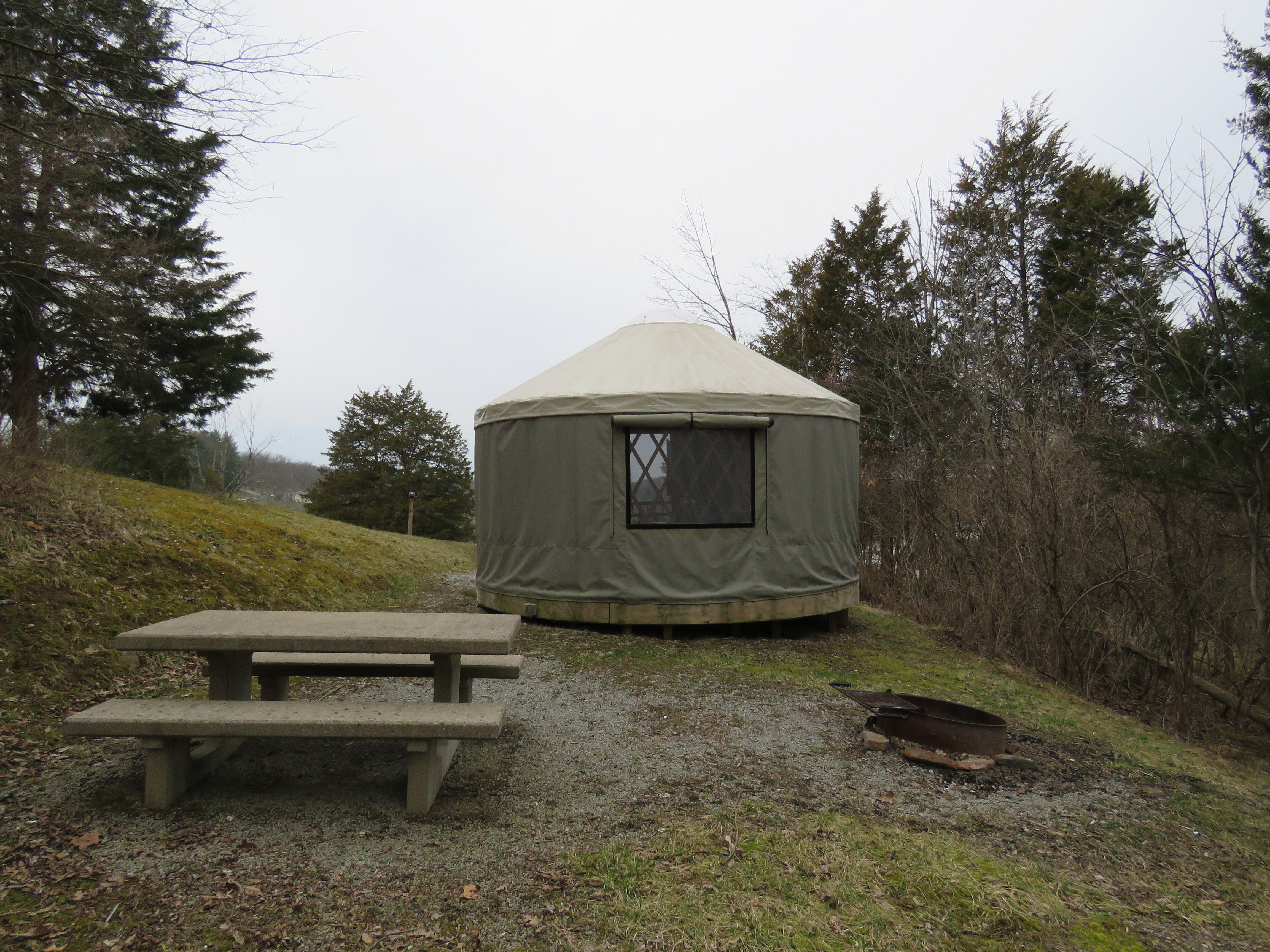 Yurt 2 outside