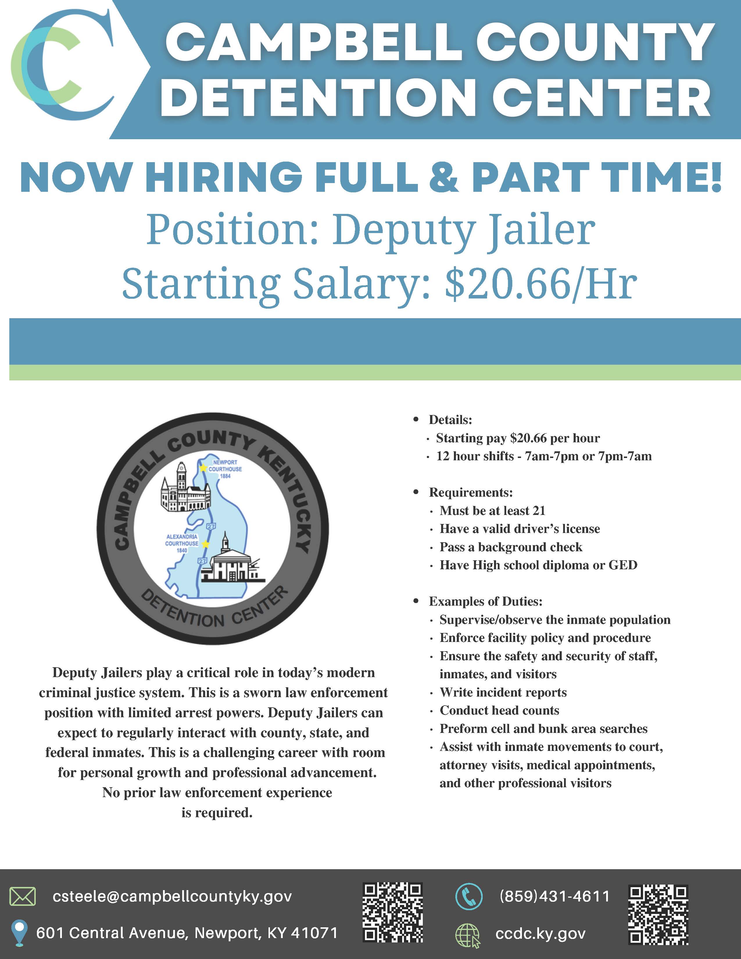 DC Deputy Jailer Flyer