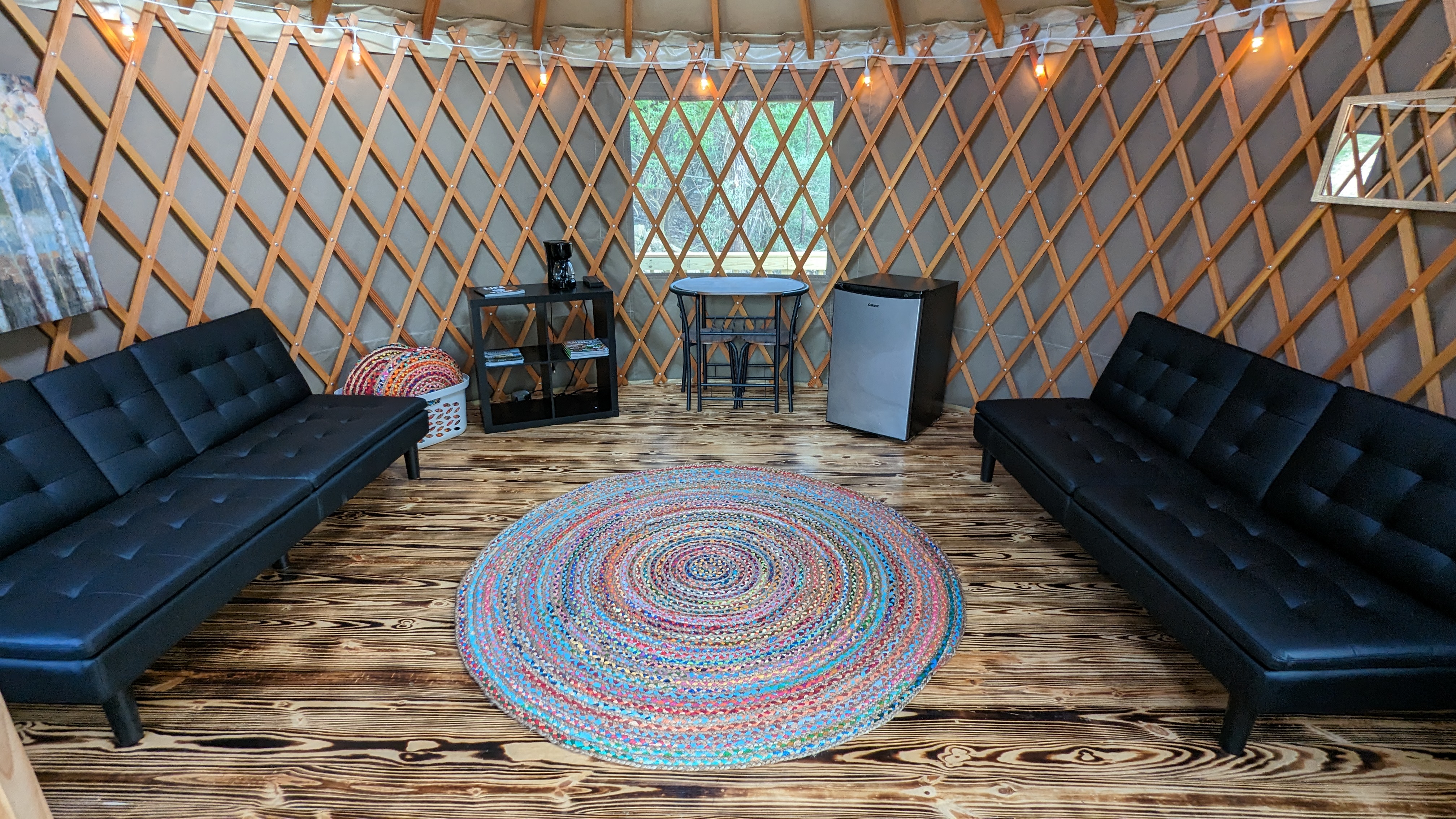 Yurt 4 inside