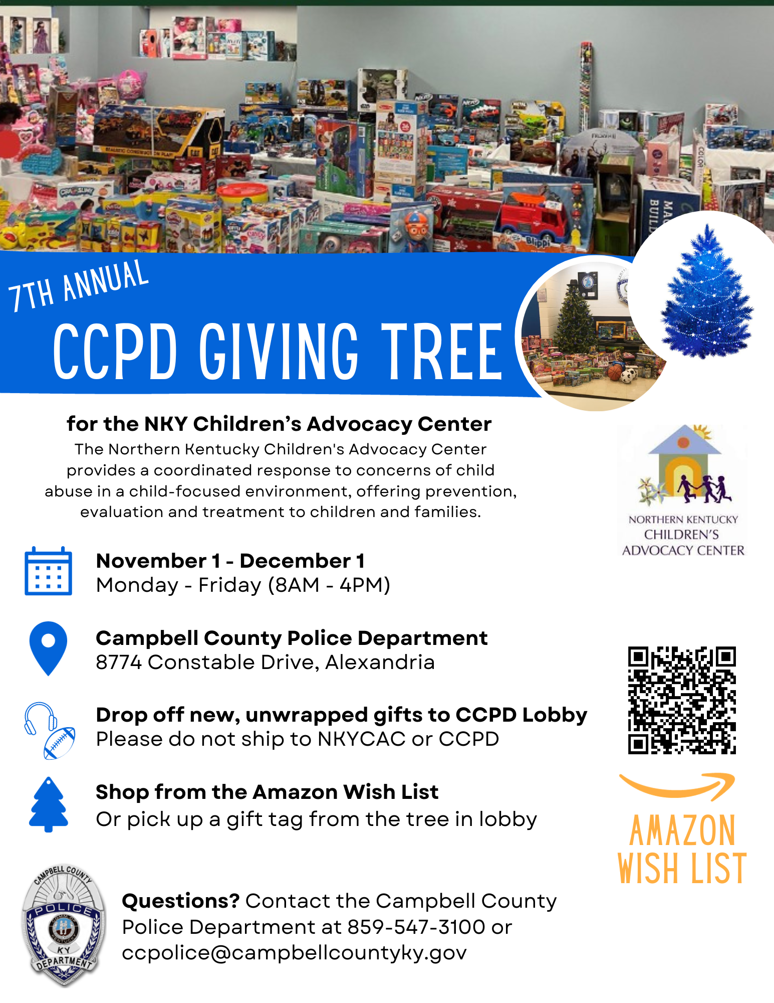 CCPD Giving Tree