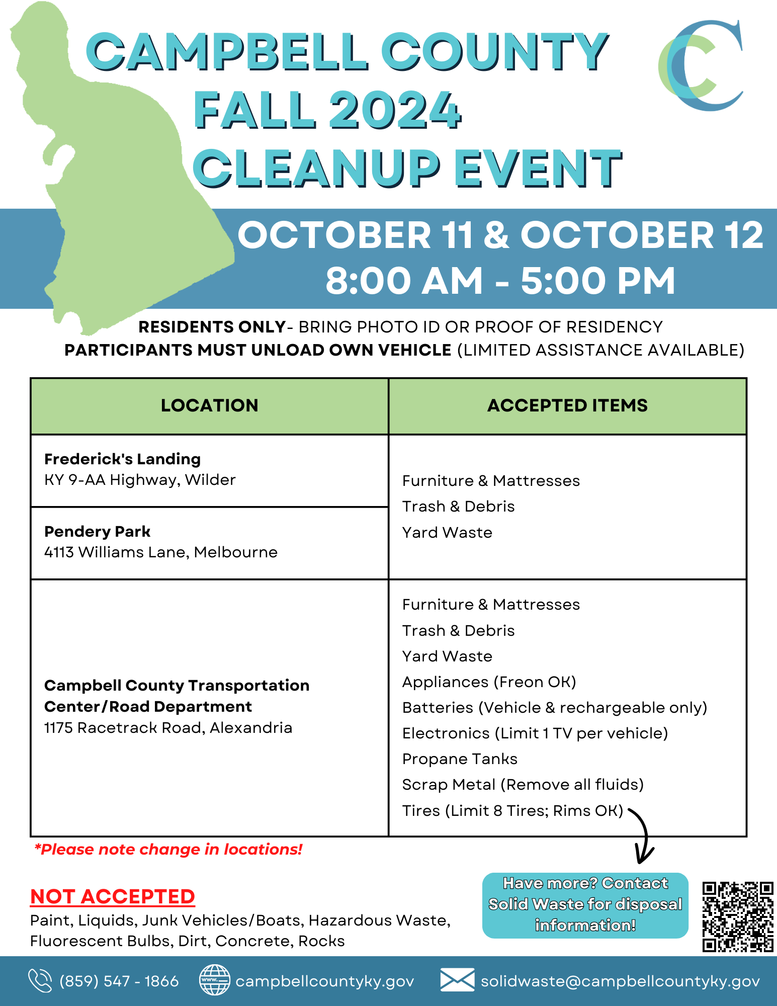 Cleanup Event Fall 2024