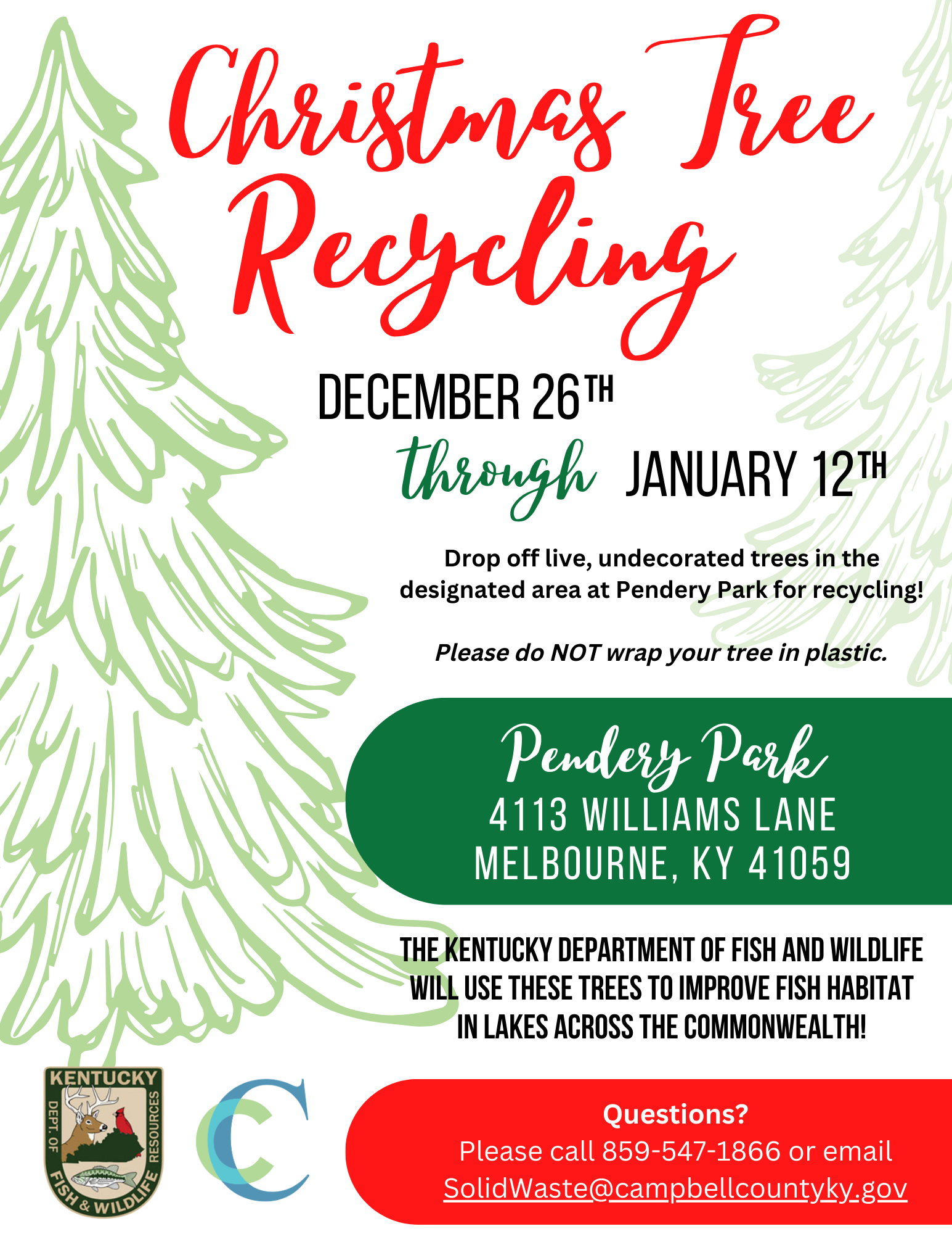 Christmas Tree Recycling