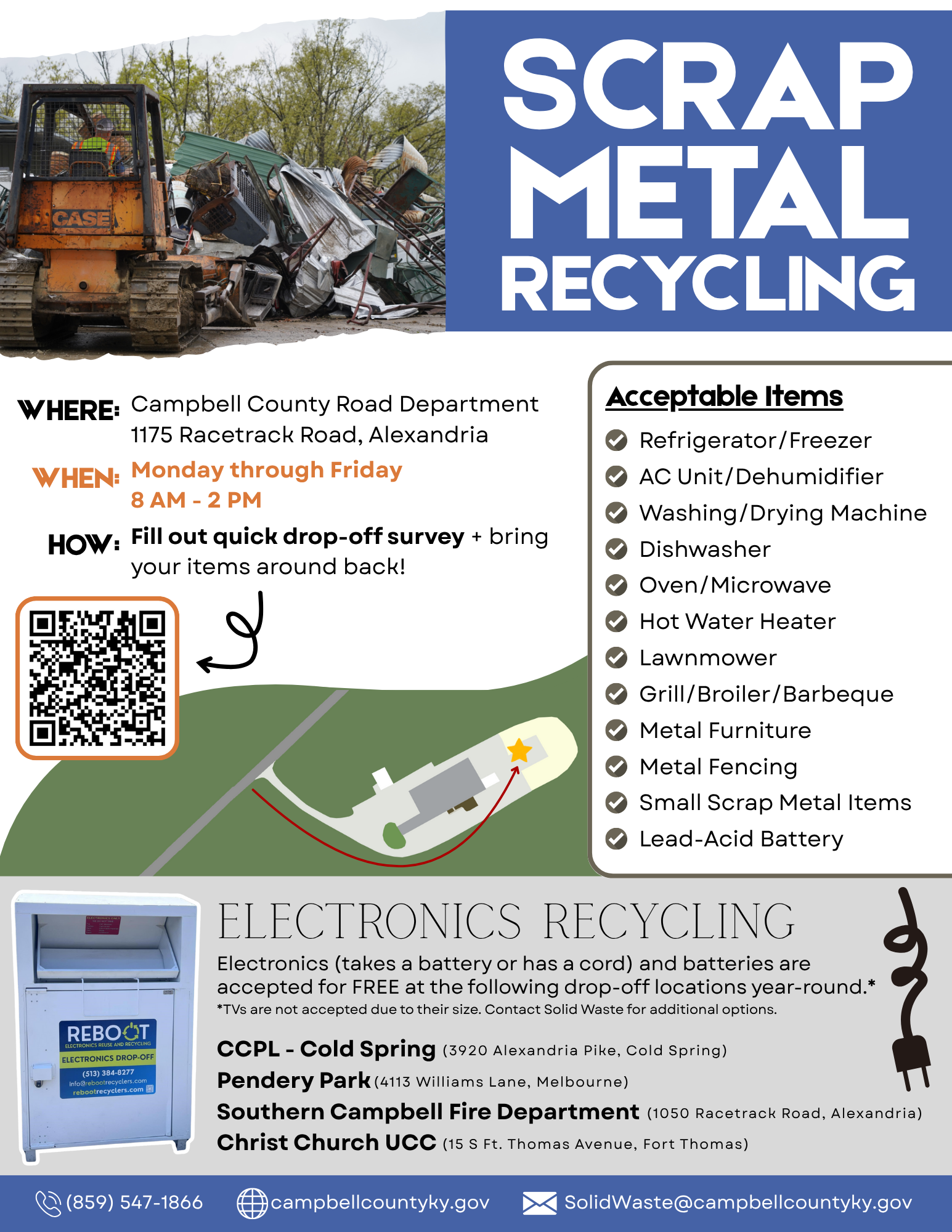 Scrap Metal Recycling Flyer